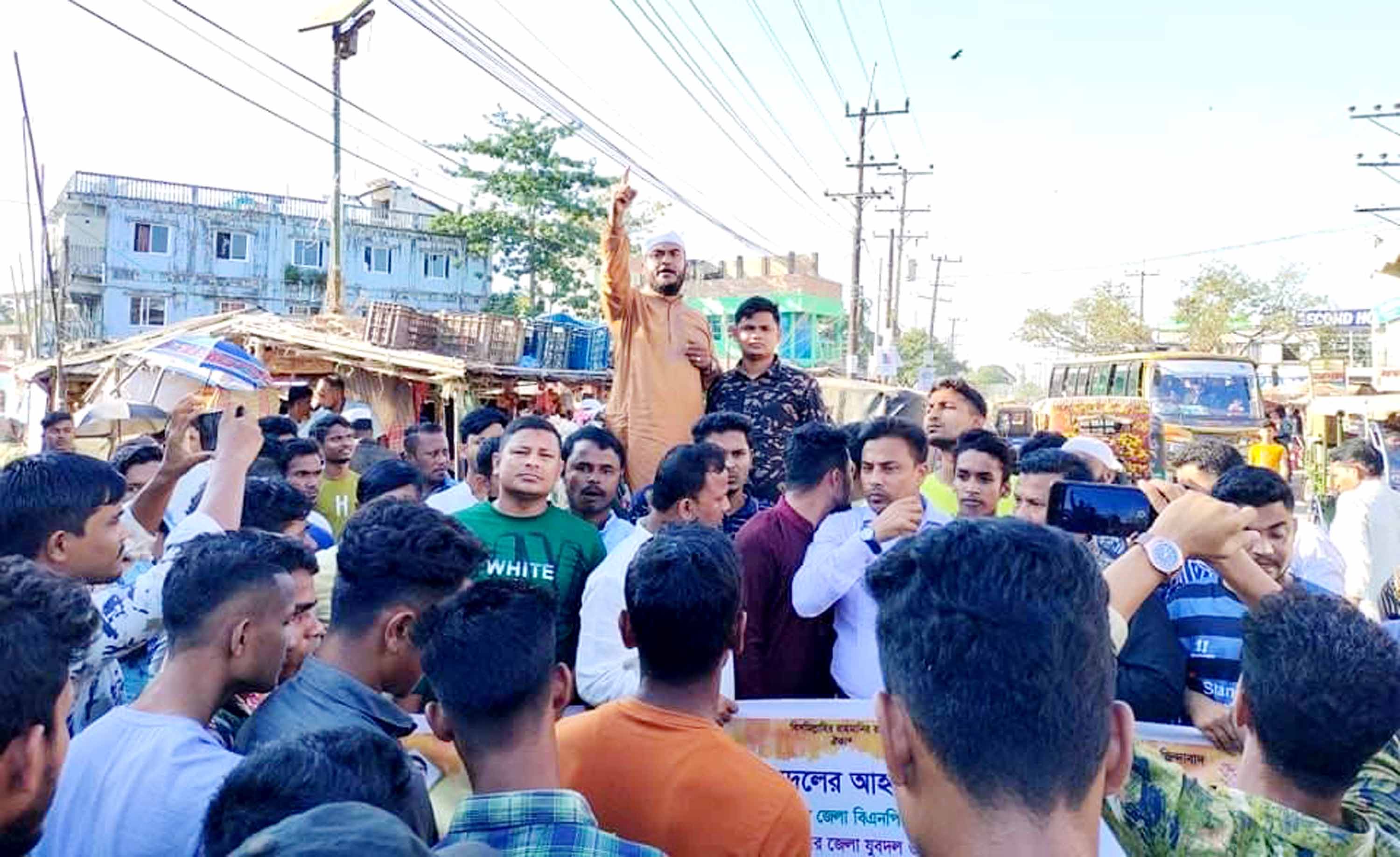 হ্নীলা ইউনিয়ন উত্তর শাখা যুবদলের স্বাগত মিছিল ও পথসভা অনুষ্ঠিত 1 2 2 TEKNAF TODAY - সীমান্তের সর্বশেষ খবর